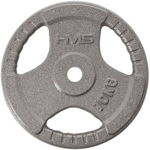 HMS HAMMERTONE 10 KG x 30 MM Litinový kotouč, stříbrná, velikost 10 KG