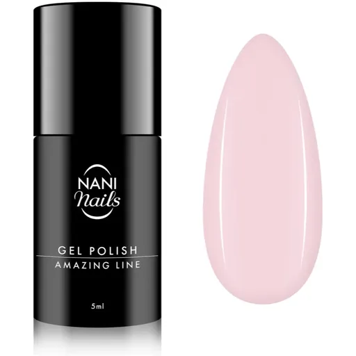 NaniNails NANI Amazing Line gelový lak na nehty odstín Pink Milk 5 ml