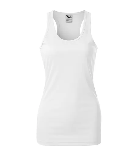 MALFINI Dámské tílko Racer - Bílá | XS