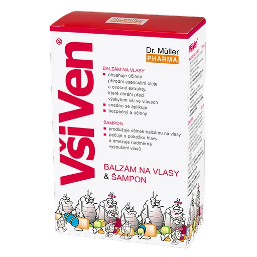 Dr. Müller VšiVen balzám na vlasy & šampon 120+150 ml