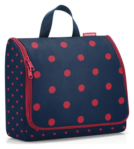 Toaletní taška Reisenthel Toiletbag XL Mixed Dots Red