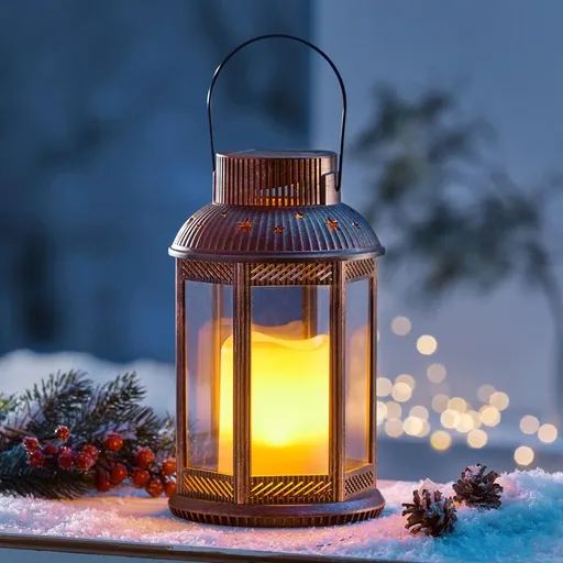 Die moderne Hausfrau Solární lucerna Hvězda