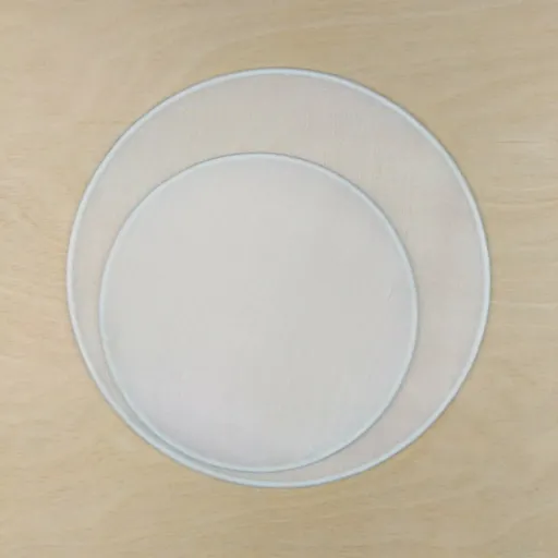 Hedvábné okénko kruh 10cm Ponge 5