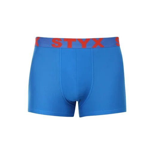 Styx Pánské boxerky sportovní guma modré (G1167) XXL