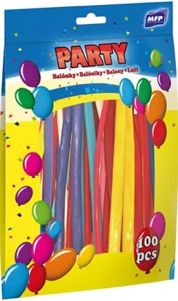 Balónek nafukovací noodle mix