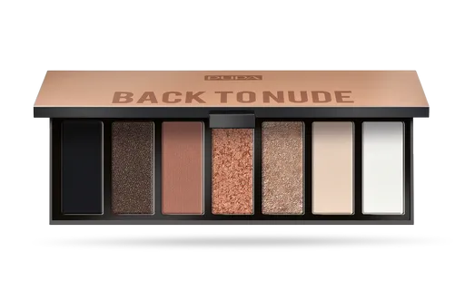 PUPA Milano Paletka očních stínů (Make-up Stories Compact Palette) 13,3 g 001 Back to Nude