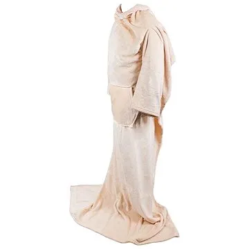 Verk 24306 Fleecová deka s rukávy béžová (5907451339091)