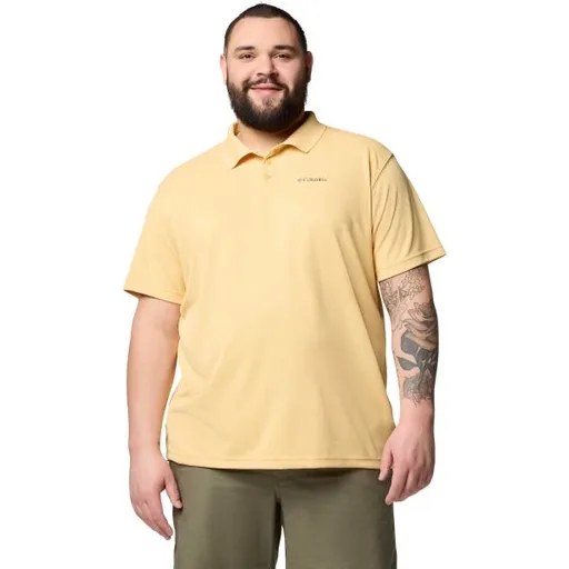 Columbia UTILIZER™ POLO Pánské polo tričko, žlutá, velikost