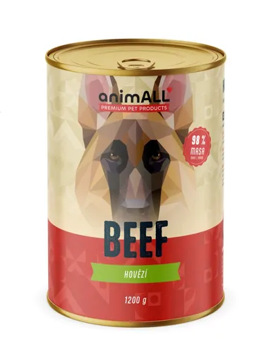 animALL Hovězí konzerva pro psy 1200 g