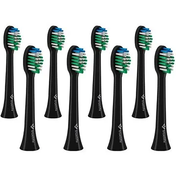 TrueLife SonicBrush Compact Heads Black Standard 8 Pack (TLSBCHBST8)