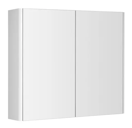 Aqualine DENEB galerka 80x70x18cm, bílá mat DN080