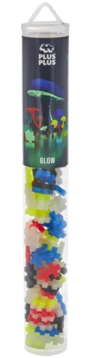 Plus-Plus stavebnice tuba - Glow Mix 100 dílků