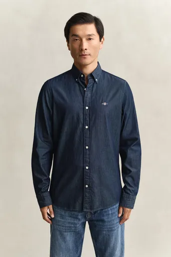 KOŠILE GANT SLIM INDIGO BD DARK INDIGO