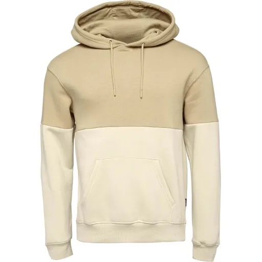 BLEND BHJUWAN Pánská mikina, béžová, velikost