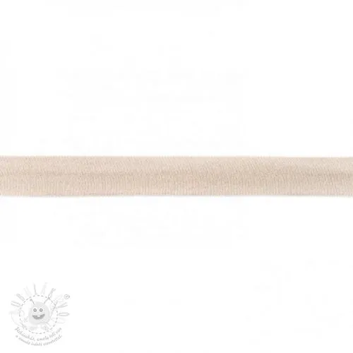 Lemovací proužek úpletový béžová