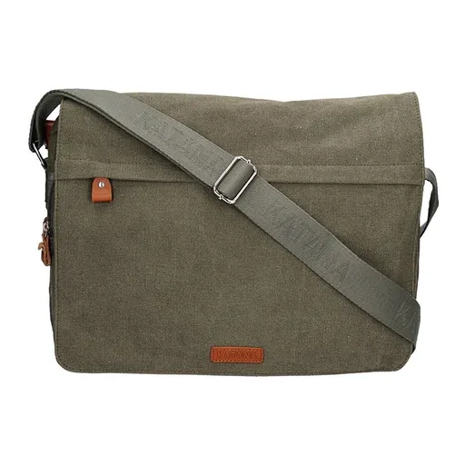 Pánská taška Katana Borsek - zeleno-šedá