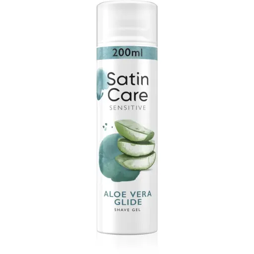 Gillette Venus Satin Care gel na holení pro ženy Aloe Vera 200 ml