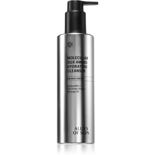 Allies of Skin Molecular Silk Amino Hydrating Cleanser hydratační čisticí gel s aminokyselinami 250 ml
