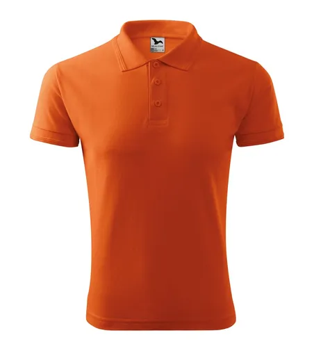 MALFINI Pánská polokošile Pique Polo - Oranžová | 4XL