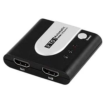 PremiumCord Externí HDMI Switch 2:1 automatický (khswit21a)