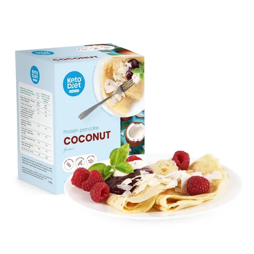 KetoDiet Proteinová palačinka - příchuť kokos (7 porcí)