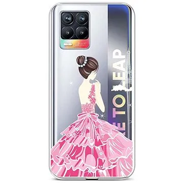 TopQ Realme 8 silikon Pink Princess 61507 (Sun-61507)