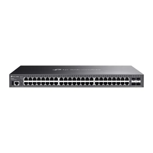 TP-Link OMADA switch SG5452X (48xGbE, 4xSFP+, 1xUSB2.0, 2xConsole, fanless)