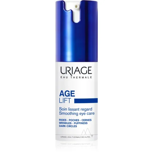 Uriage Age Lift Smoothing Eye Care oční péče pro minimalizaci jemných vrásek a kontur s retinolem 15 ml