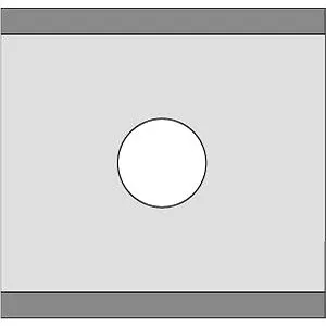 Průmyslová čepel dvoubřitá-škrabka, Lutz - 6380.1000 (6380.1000)