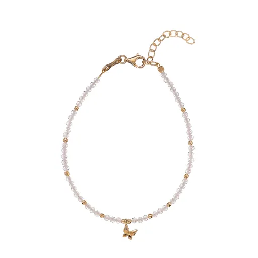 Alisia Pozlacený náramek s čirými zirkony AL5004-Oro