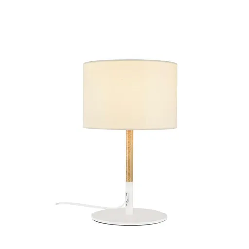 ACA Lighting Textile stolní svítidlo OD6508TWH