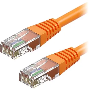 AlzaPower Patch CAT5E UTP 3m oranžový (APW-CBP5EU0030O)