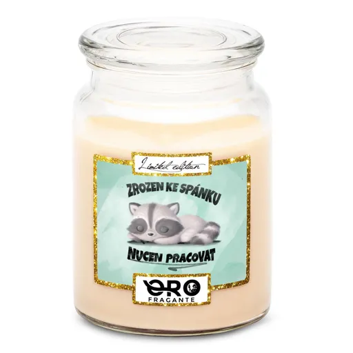 Svíčka Zrozen ke spánku (Vůně svíčky: Vanilka)