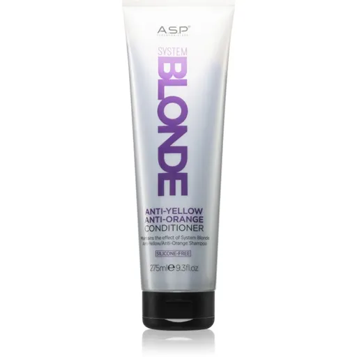 ASP System Blonde Anti-Yellow kondicionér pro blond a šedivé vlasy 275 ml