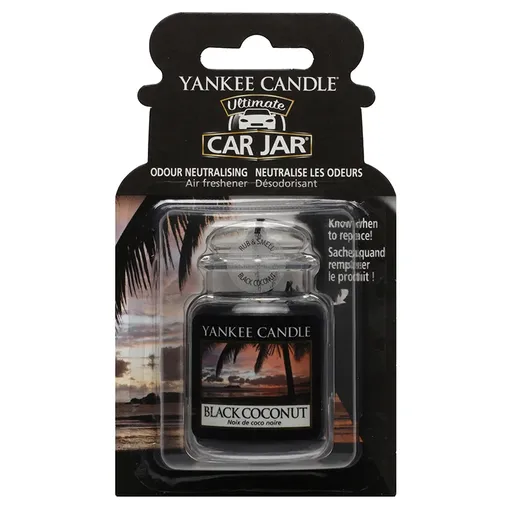 Yankee Candle Black Coconut vůně do auta závěsná 1 ks