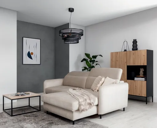 Orabela 55x130x55cm závěsná 3B černý