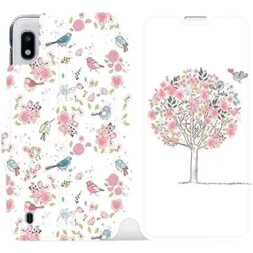 Flipové pouzdro na mobil Samsung Galaxy A10 - M120S Strom a ptáčci (5903226878833)