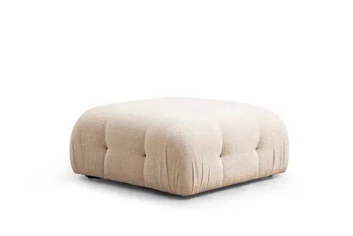 Taburet Bubble Pouffe - Cream Bouclette