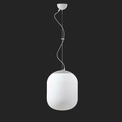 OSMONT TAN67802 TANIA L1 závěsné skleněné svítidlo bílá IP40 4000 K 27W LED DALI