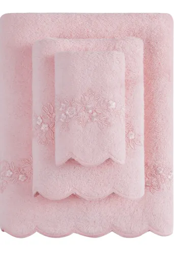 Malý ručník SILVIA 30x50cm Růžová