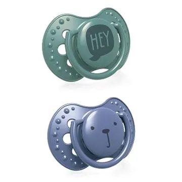 LOVI Dudlík HEY 6–18m 2 ks Boy (5903407228877)