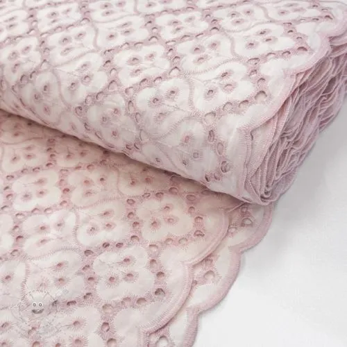 Bavlněná látka EMBROIDERY Lilian rose