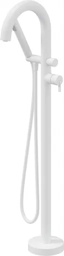 DEANTE Silia bílá Vanová baterie, volně stojící, se sprchovým setem BQS_A17N