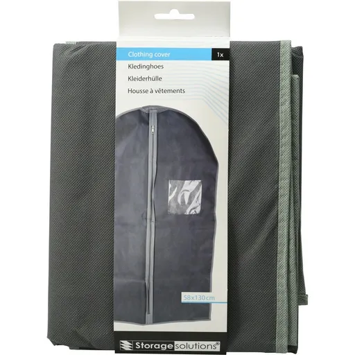 Storage Solutions Obal na šaty 58 x 130 cm, tmavě šedá