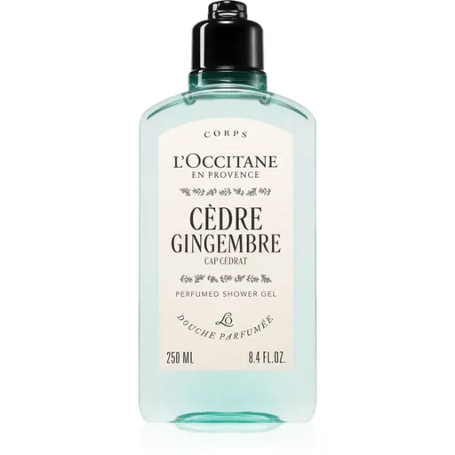 L’Occitane Cèdre Gingembre Perfumed Shower Gel sprchový gel 250 ml