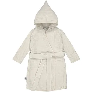 Lässig Muslin Bathrobe Milky 24–36 m, 78 × 86 cm (4042183427805)