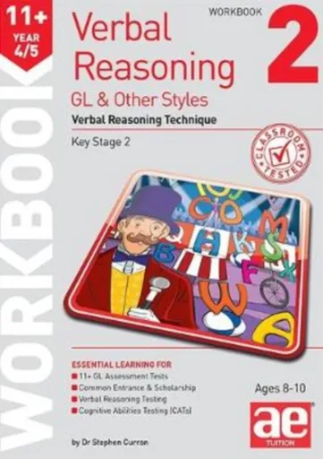 11+ Verbal Reasoning Year 4/5 GL & Other Styles Workbook 2 - Dr Stephen C Curran, Jacqui Turner
