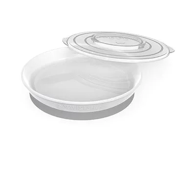 TWISTSHAKE Talíř 6m+ Bílá (7350083121677)