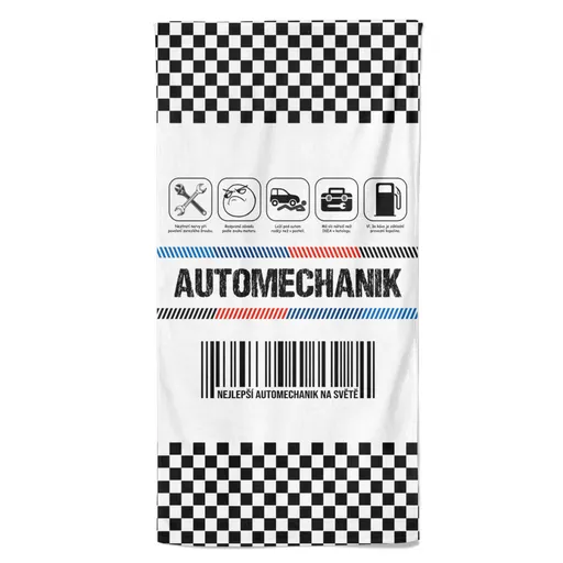Osuška Automechanik 100% (Velikost osušky: 100x170cm)