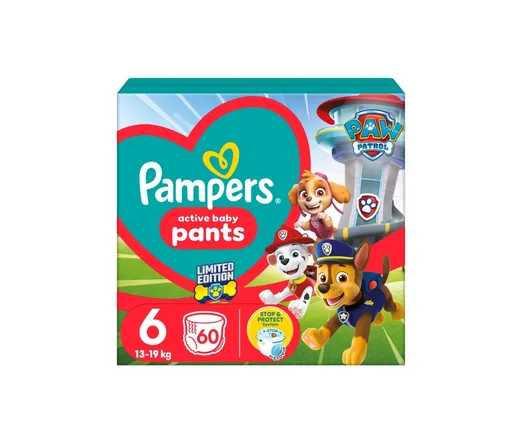 Pampers Pants vel. 6 13-19 kg plenkové kalhotky 60 ks
